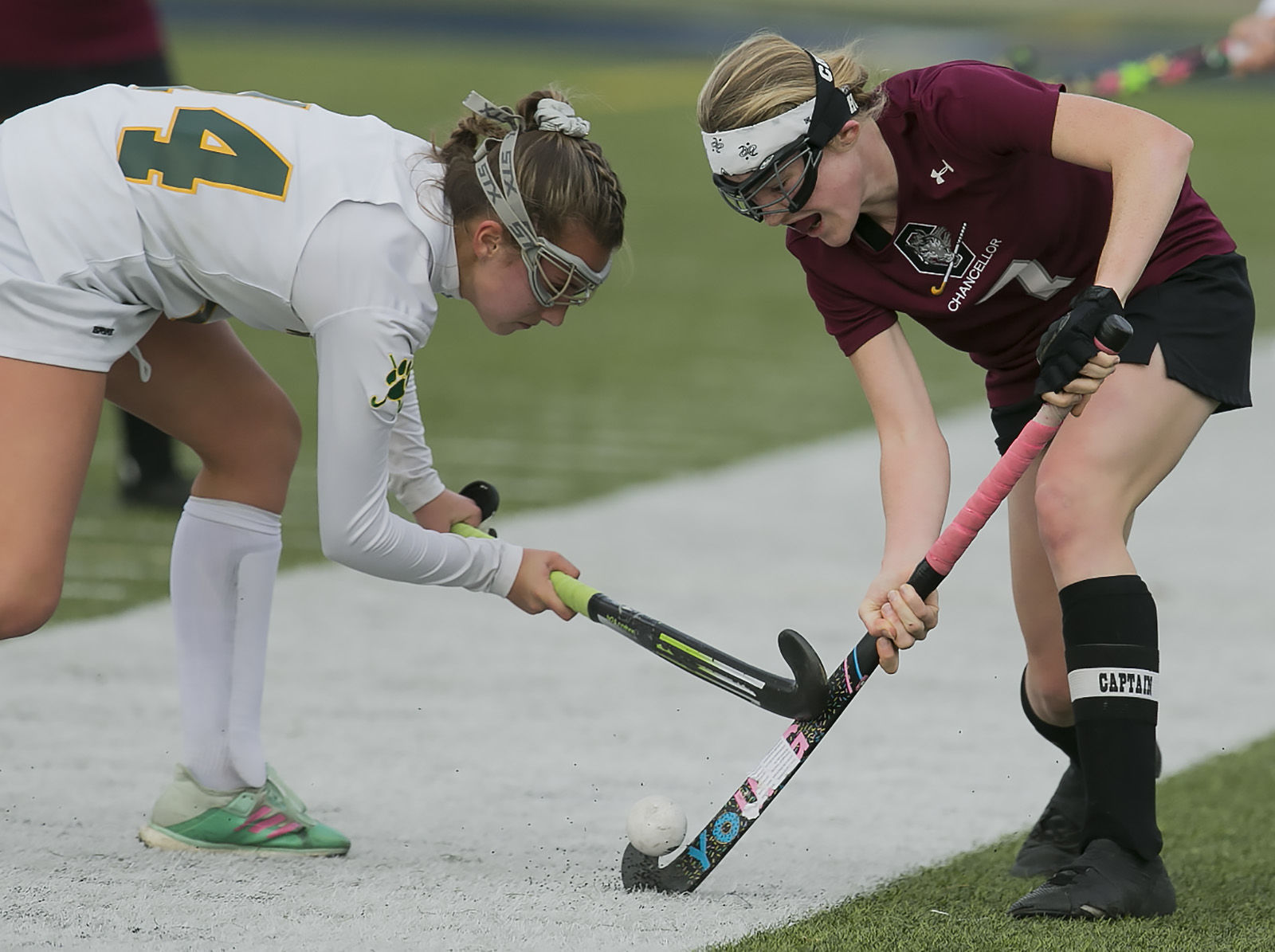 Chancellor vs Great Bridge field hockey